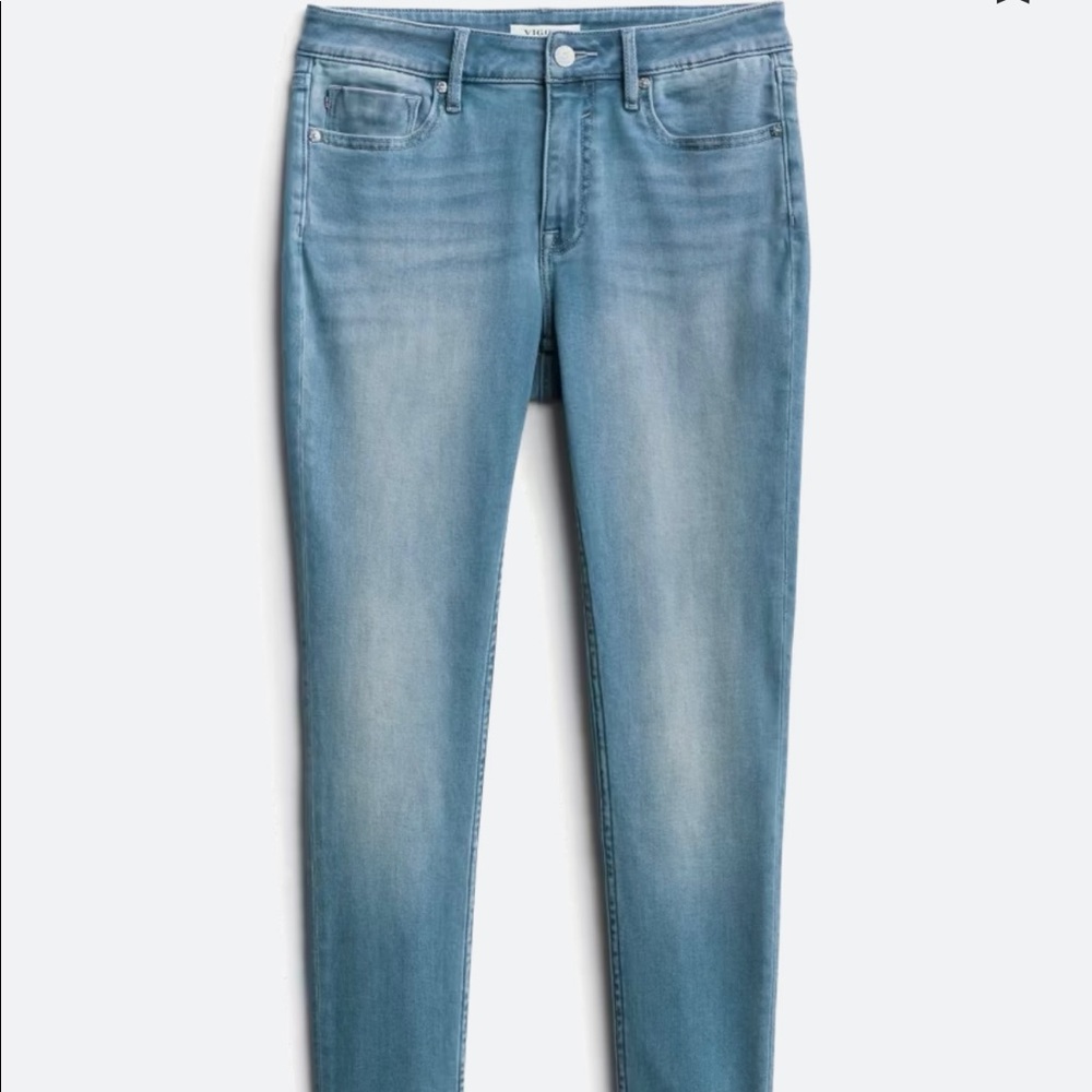 NWT Vigoss Erika Skinny Jean light blue size 4